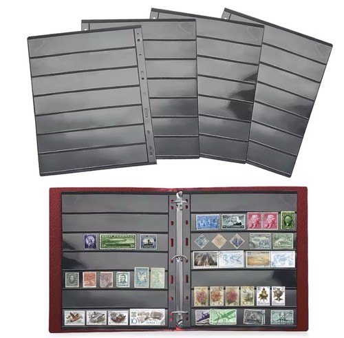 Feuilles timbres pages - a4,
