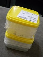 6 Pc Reusable Plastic Food