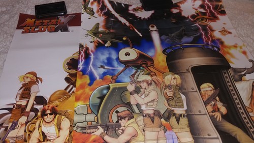 Metal slug and poster - metal, x