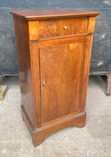 Chevet en noyer et son plateau