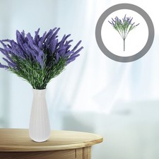 6pcs lavender fleur artificiel touch lavande bouquet lavender la vie pour