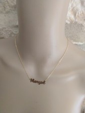 Collier Ras Le Coup Prénom