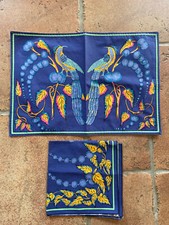 1 set de table Hermès bleu