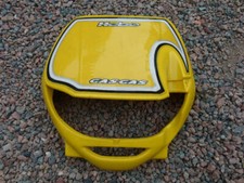 Plaque phare jaune Gasgas Hebo