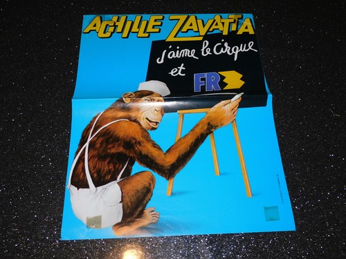 Affiche cirque achille - affiche,