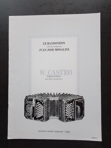 Partition flute bandoneon - flute,