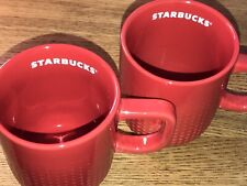 LOT 2 TASSE à CAFE red coffee