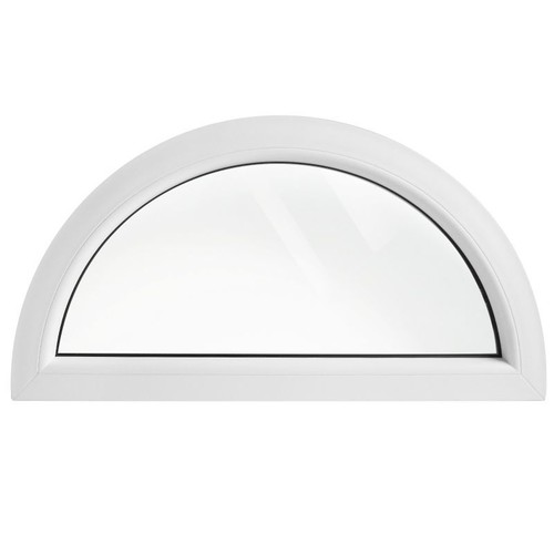 Fenêtre demi cercle fixe pvc - demi,