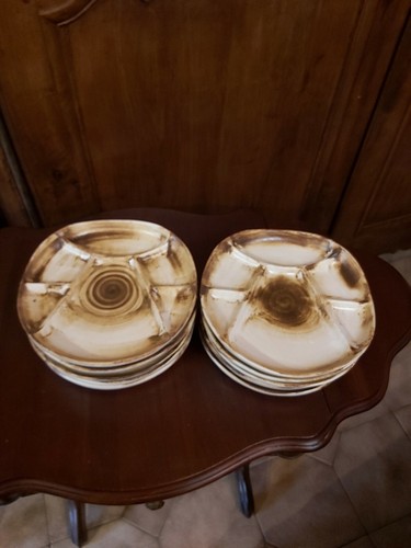 Assiettes fondue - À,