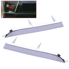 1Pair Chrome Front Bumper Trim