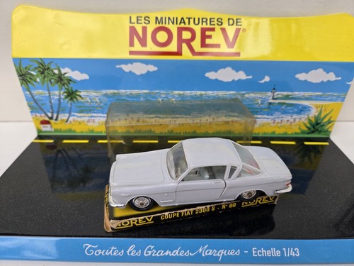 Norev coupé fiat - norev,