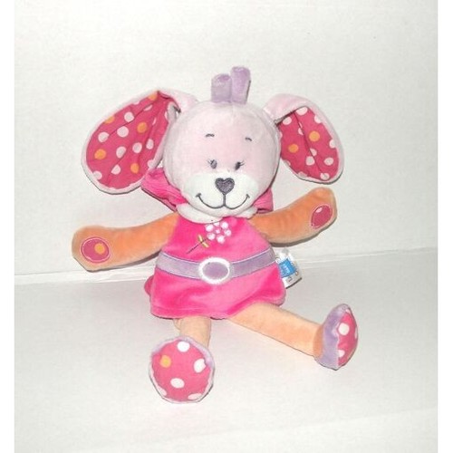 Doudou lapin tex baby rose - tex,