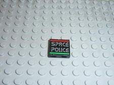 Tile 2 x 2 with Space Police