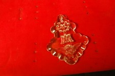 plaquette de lustre ancienne "angelot"