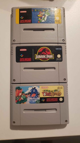 Lot jeux snes pal - lot,