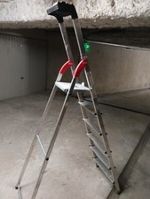 escabeau 5 marches Hailo en bon état