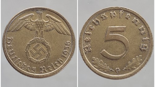 Pfennig 1936 allemagne - 1936, g