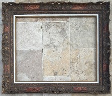 CADRE MONTPARNASSE SCULPTÉ PROFIL BOIS DIMENSION STANDARD 12F FRENCH FRAME