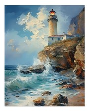 Affiche d'art mural vue sur