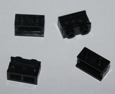 4 x Lego Black Hinge Brick ref