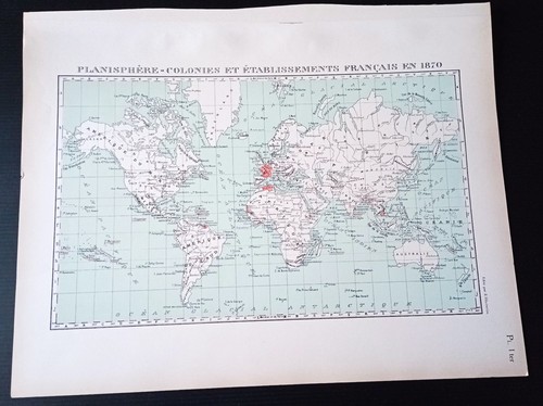 Carte geographique x - (1930),