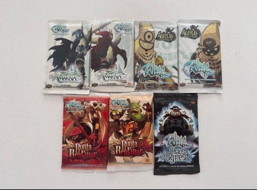 Lot boosters cartes wakfu - lot,