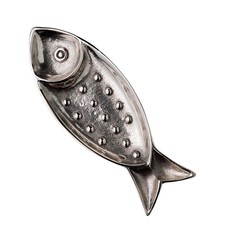 Petit plat poisson argenté