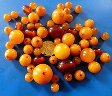 LOT Perles Anciennes ART DECO