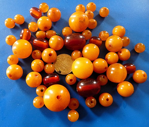 Lot perles anciennes - perles, art