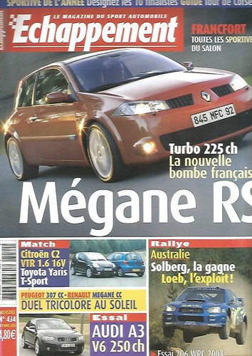 Echappement 434 megane - megane, /