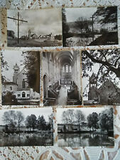 LOT CPSM. 7x cartes postales semi-modernes ABBAYE N.D d' IGNY - ARCY LE PONSART