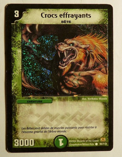Carte duel masters crocs - masters,