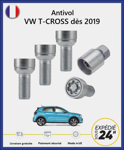 Ecrous antivol roues haute - antivol,