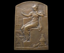 Médaille Exposition des français à l'étranger par Bottée 1899