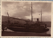 Bateau vapeur, Tirage vintage