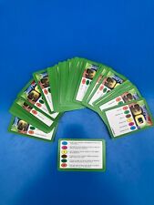 TRIVIAL PURSUIT Lot de 50 Cartes Jeu Edition 90 1990-1993 300 Questions Recharge