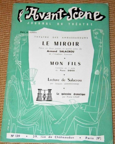 Avant scene theatre - l'avant, n°