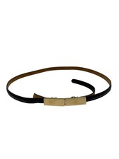 Ceinture en cuir noir GUCCI