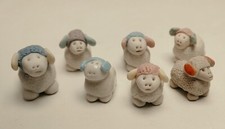 figurines crèche lot de 7