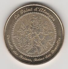 A 2012 TOKEN MEDAILLE MONNAIE DE PARIS -- 61 000 N°1 POINT D'ALENCON / DENTELLE