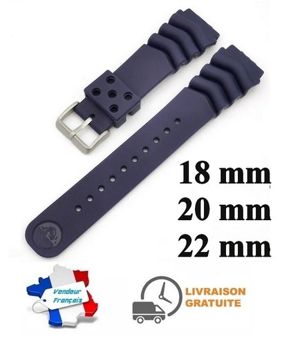 Seiko bracelet silicone pour