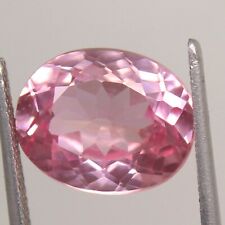 Naturel RARE certifié 8,55 ct Birmanie couleur rose saphir ovale superbe AAA ...