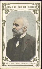 Chromo Guérin Boutron Célébrités 283 Ernest Lavisse Académie Française Historien