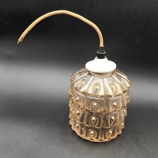 Globe Vintage en verre moulé - Design (lustre, suspension, veilleuse) années 70s