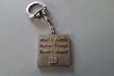 porte clef key-ring  voiture logo L moto jaguar rover triumph mini morrio