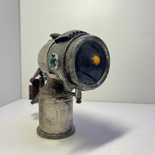 ANCIEN PHARE LAMPE À CARBURE ACÉTYLÈNE VÉLO MOTOR LUXOR COLLECTION À RESTAURER