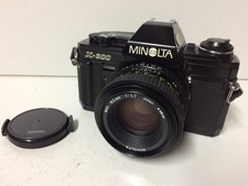 APPAREIL PHOTO MINOLTA X-300 AVEC OBJECTIF MINOLTA MD 50 mm 1:1.7
