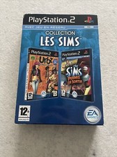 Coffret Collection Les Sims Jeu PS2 Playstation 2 Complet FR TBE