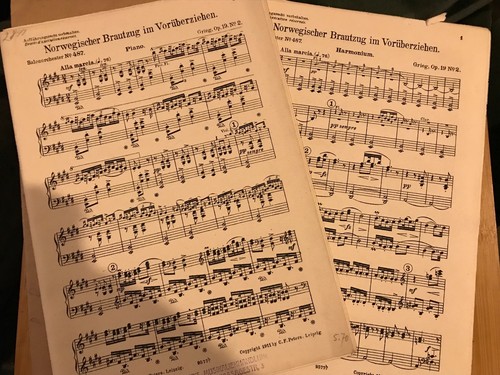 Grieg marche nuptiale