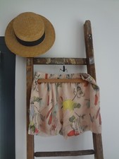 H&M 36 SHORT ROSE CHIC BOHEME SEXY WESTERN BAS PANTALON  SHORT  " H&M " QUALITE 